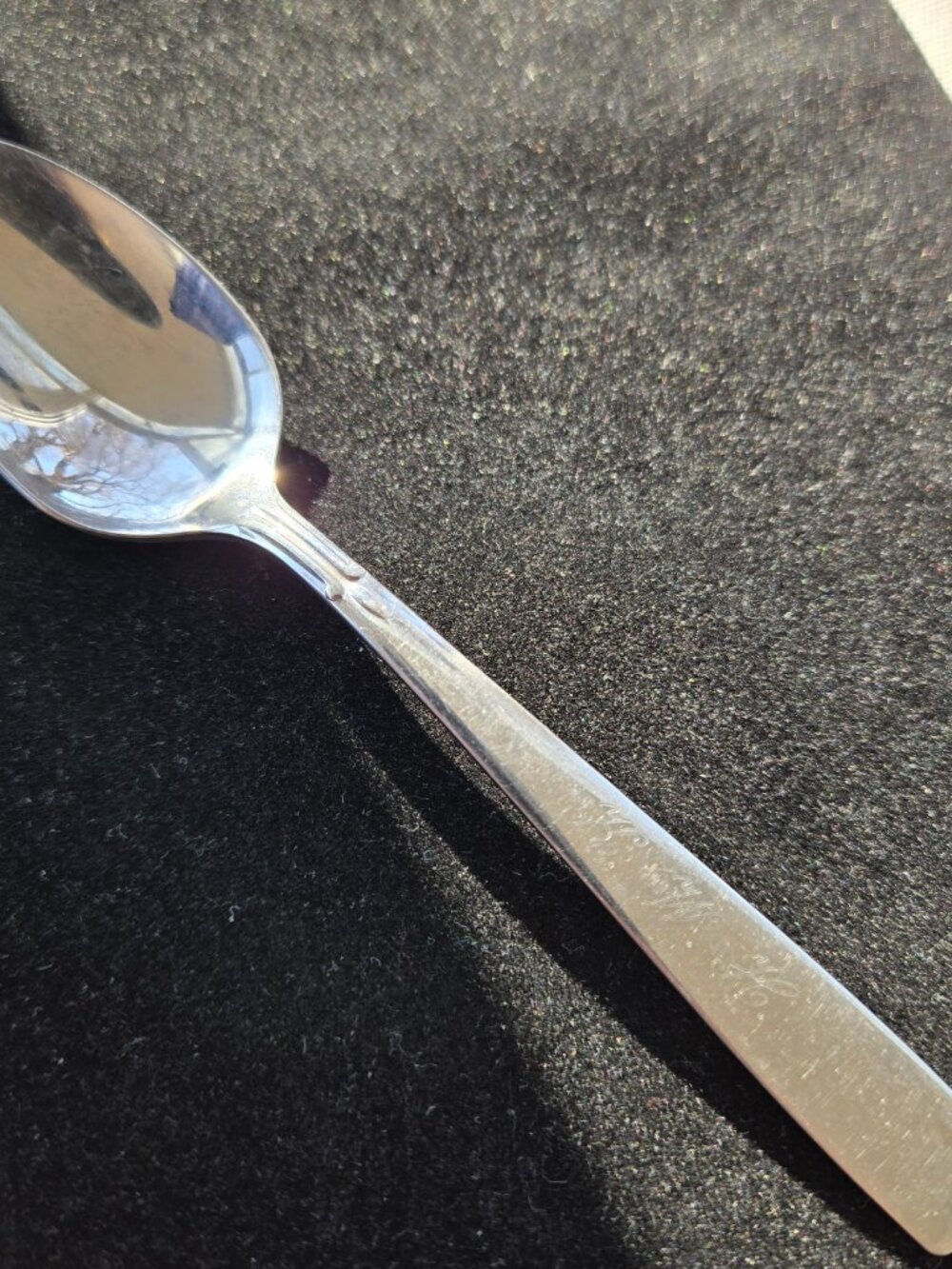 Vintage Baby/Child spoon engraved Oneidacraft stainless steel